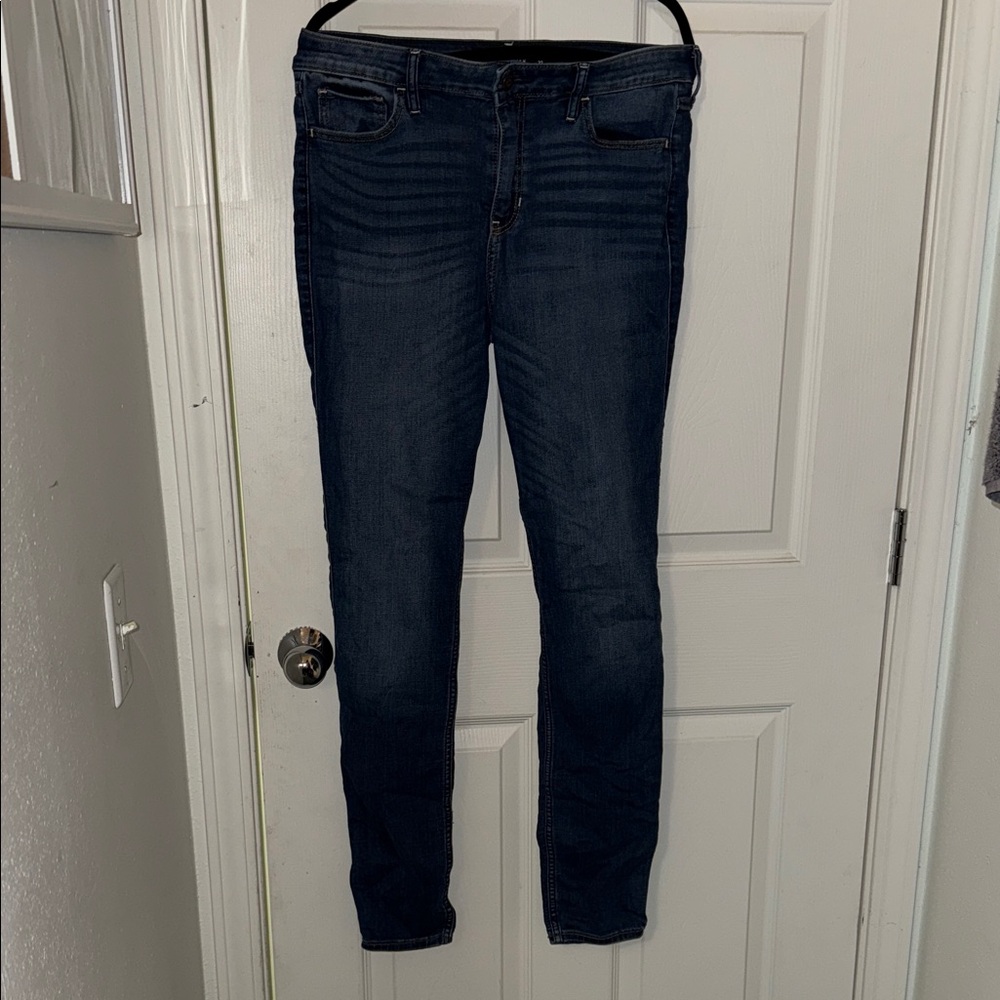 Hollister Dark Blue Skinny Jeans